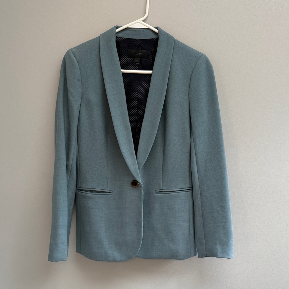 J Crew Elegant Blue Blazer